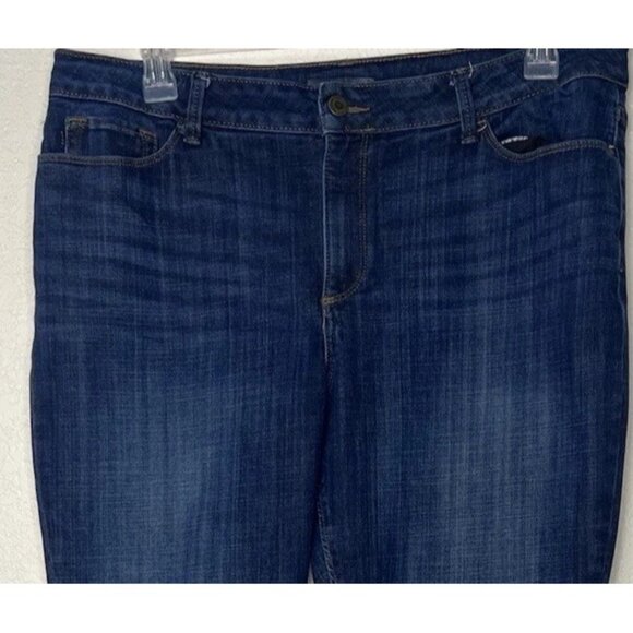 Women’s Lee Secretly Shapes Jeans Sz 18 Regular Fit Straight Leg Mi-rise - Picture 3 of 10